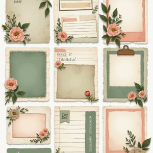 Journal Stickers - Sheet v46